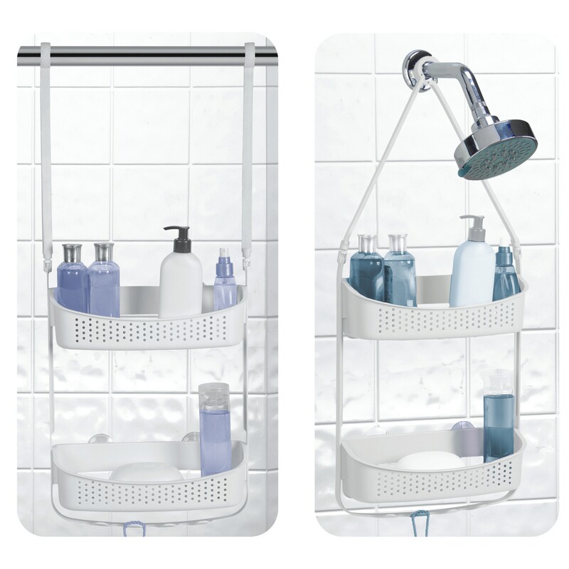 Shower caddy, hanging shower caddy, Bathroom storage basket, bathroom hanging basket, plastic bathroom shower caddy 