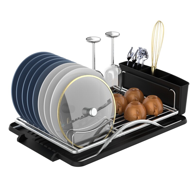 Aluminum Dish Dring Rack