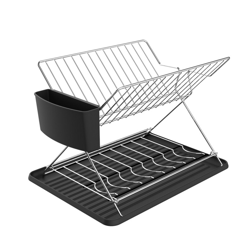 X Shape Dish Drying Rack